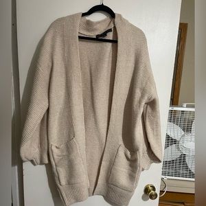Comfy sweater cardigan. Thick and cozy with pockets!